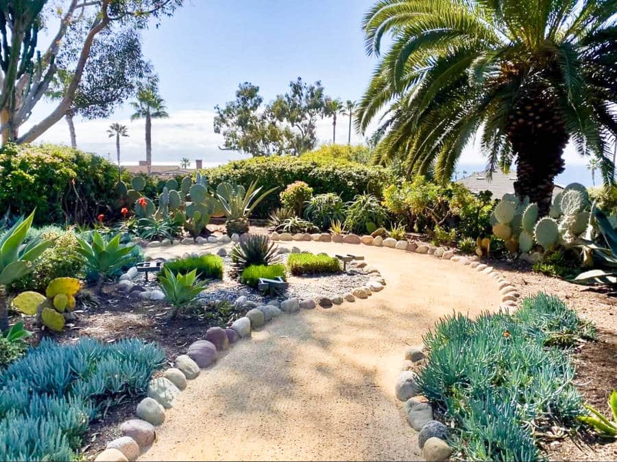 View of the beautiful landscape in Laguna Beach Backroads