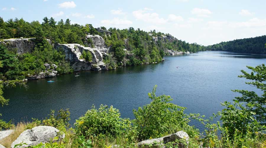 View from the Lake Minnewaska