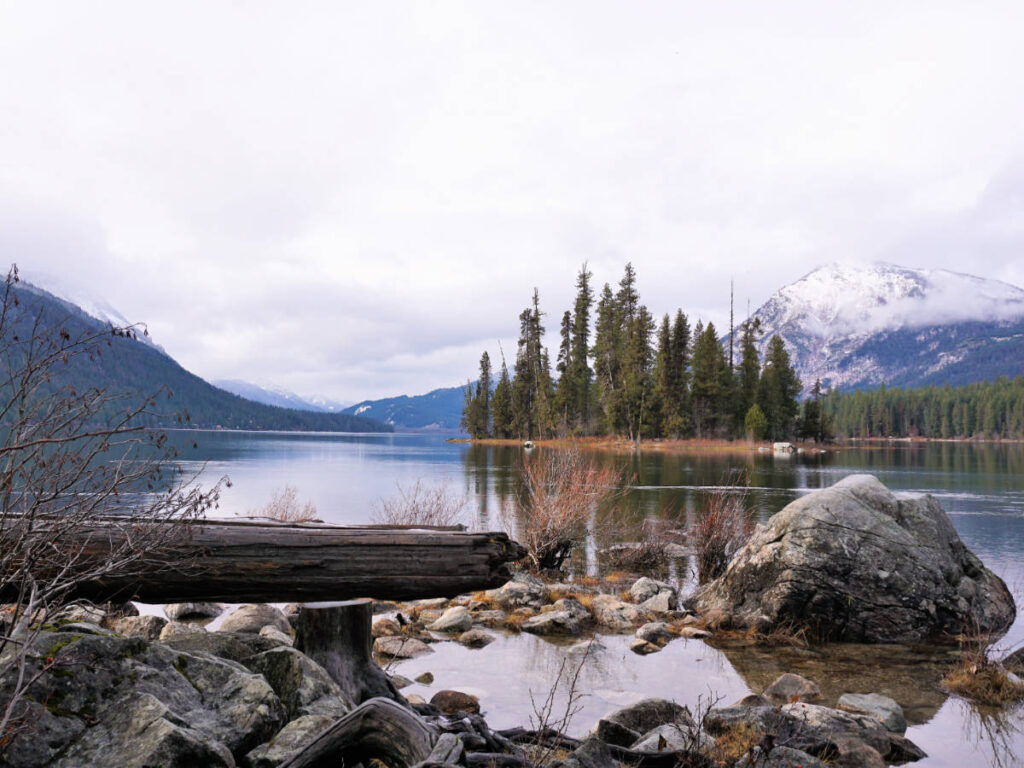 View at the Lake Wenatchee State Park