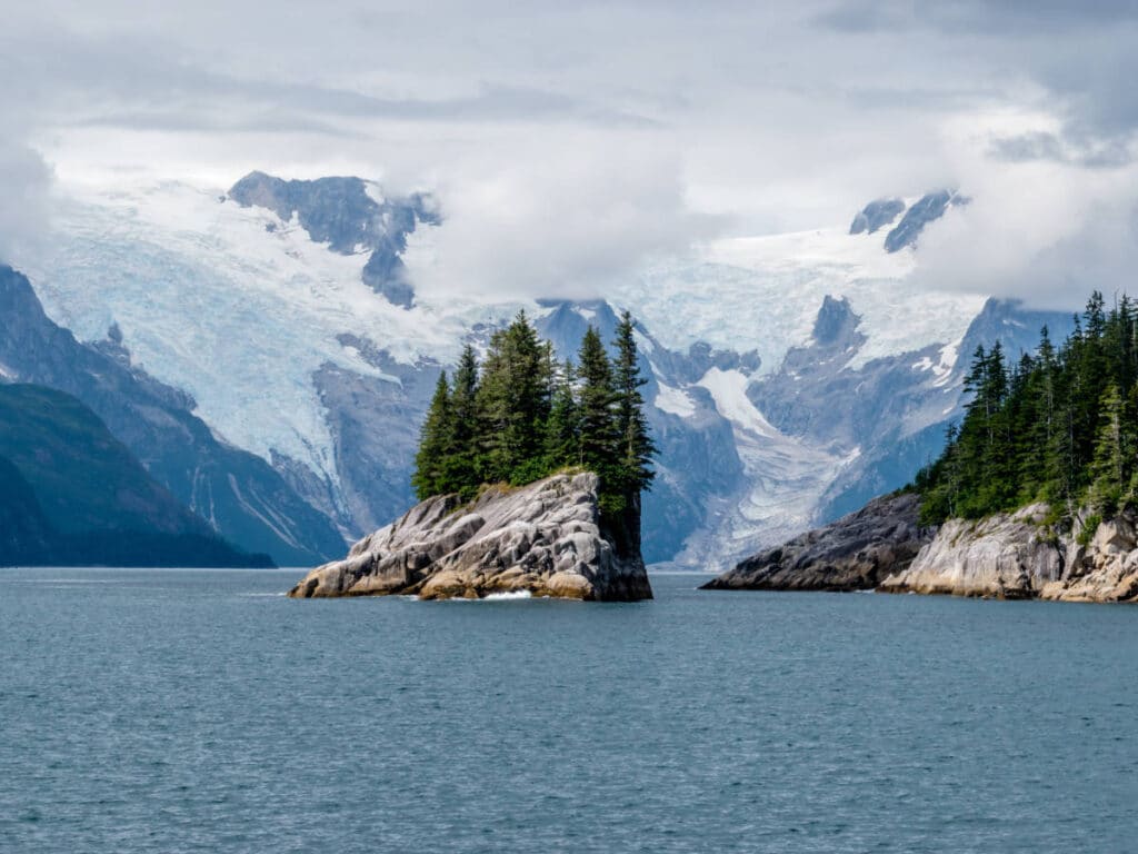 Scenic view at the Kenai Fjords National Park