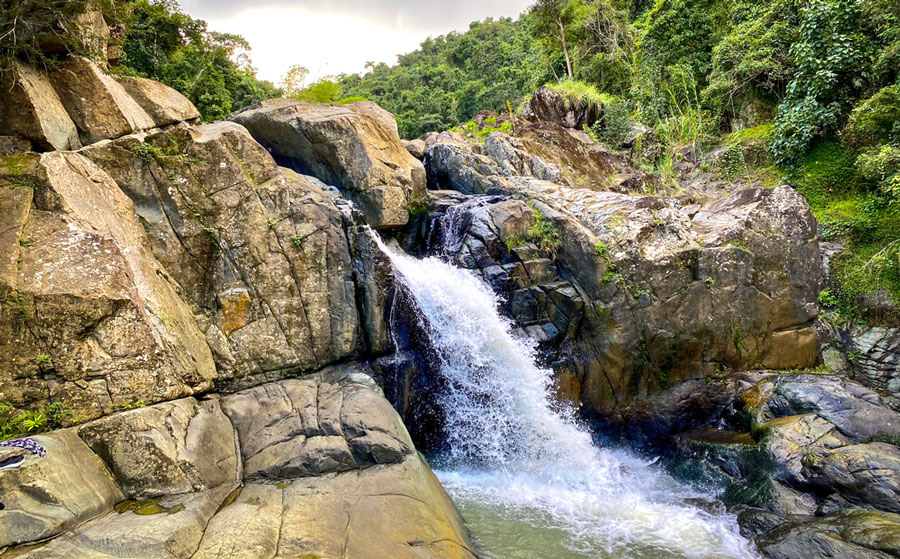 View of Las Tinajas Falls