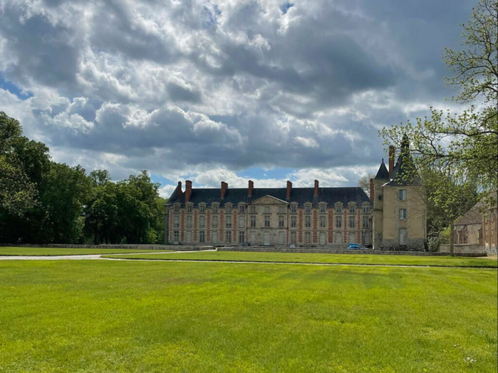 Outside view of the Château de Fleury