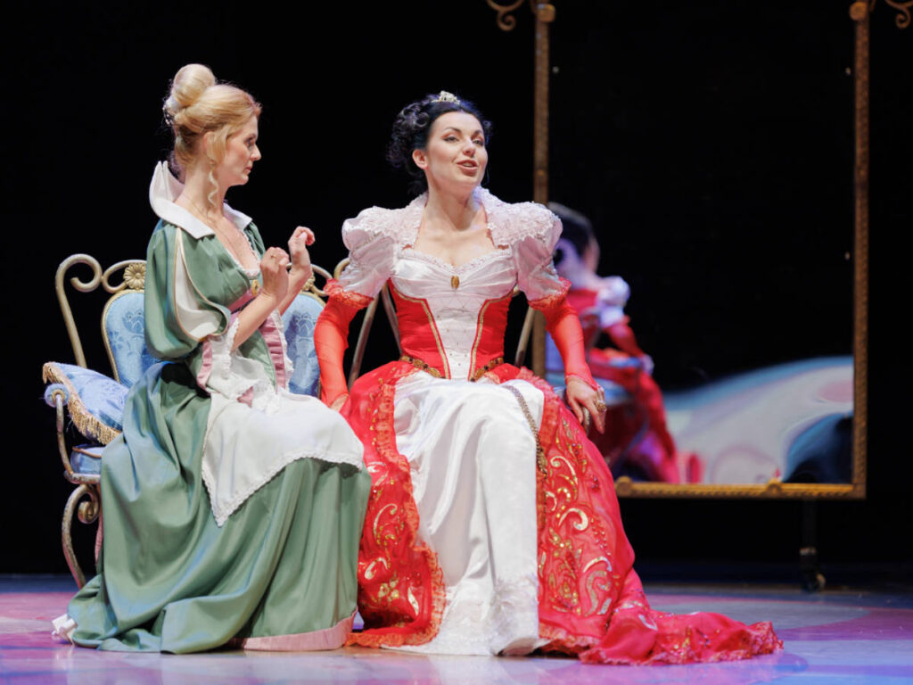 View of actors for the Cinderella musical play in Leavenworth Summer Theater