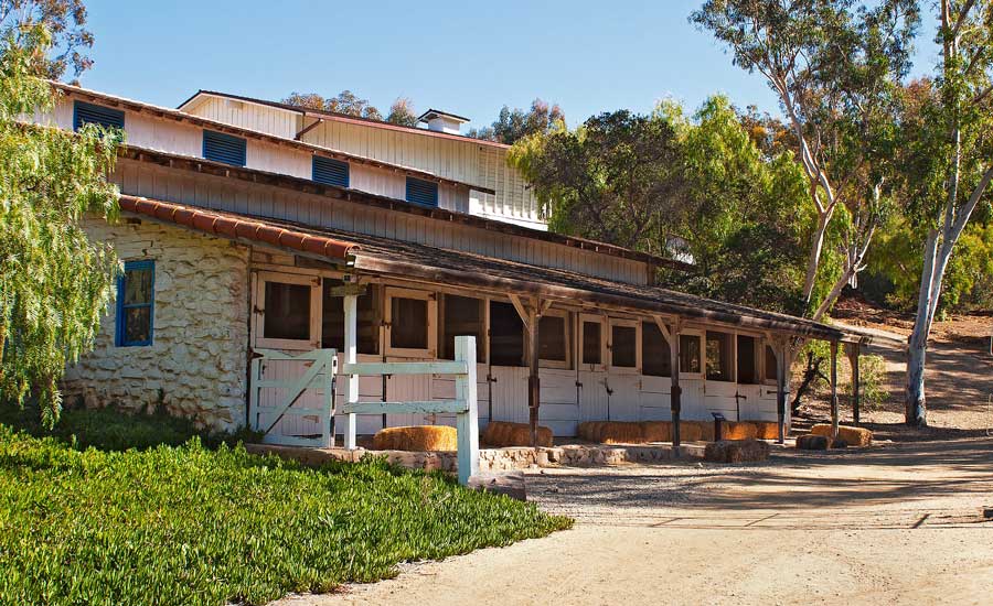 View from the Leo Carrillo Ranch Historic Park