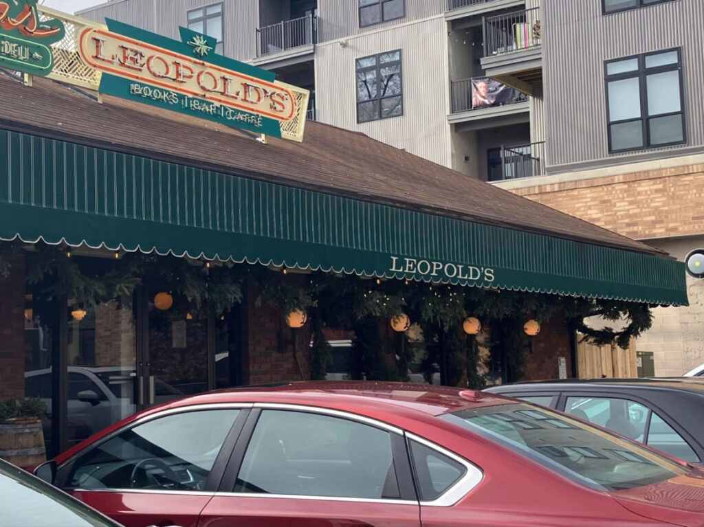 View of Leopold’s storefront