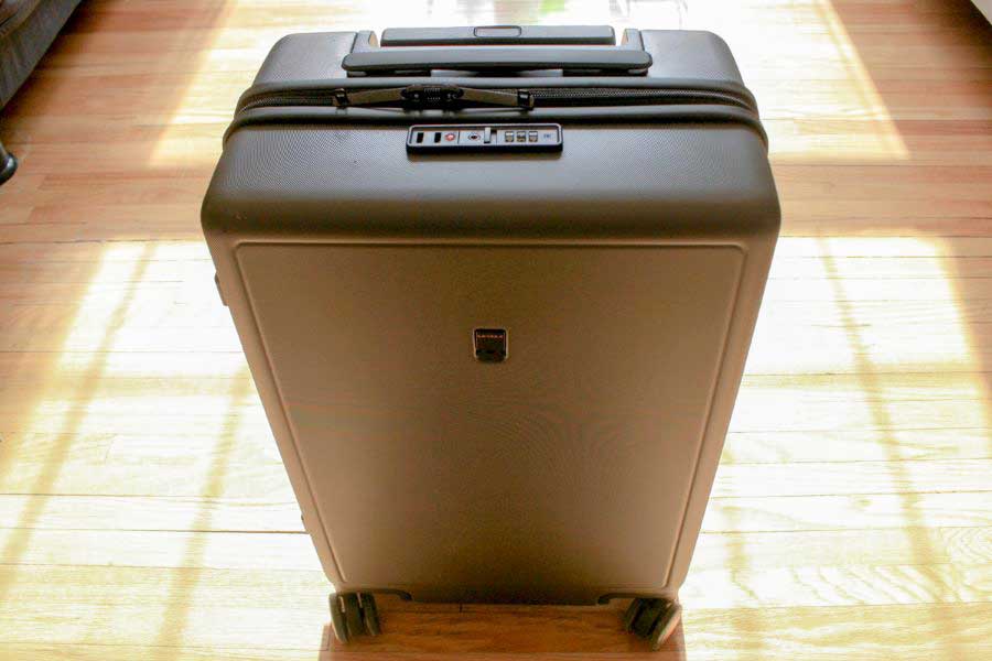 The level8 textured Carry On Luggage
