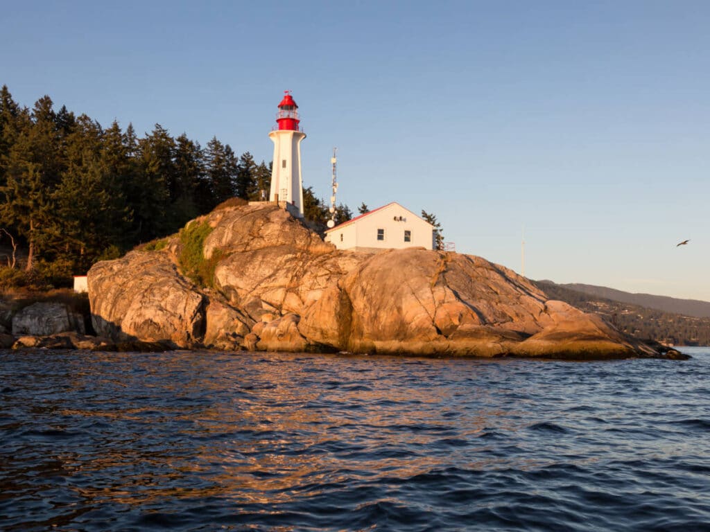 View from the Lighthouse Park Vancouver
