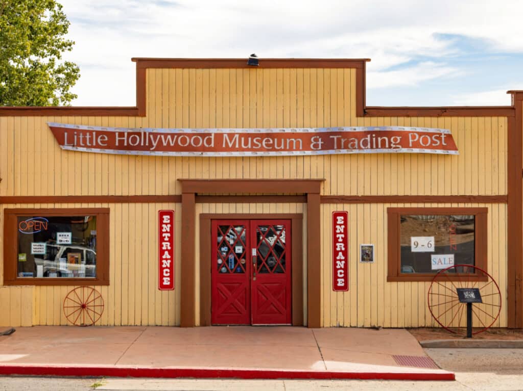 Exterior view of the Little Hollywood Land