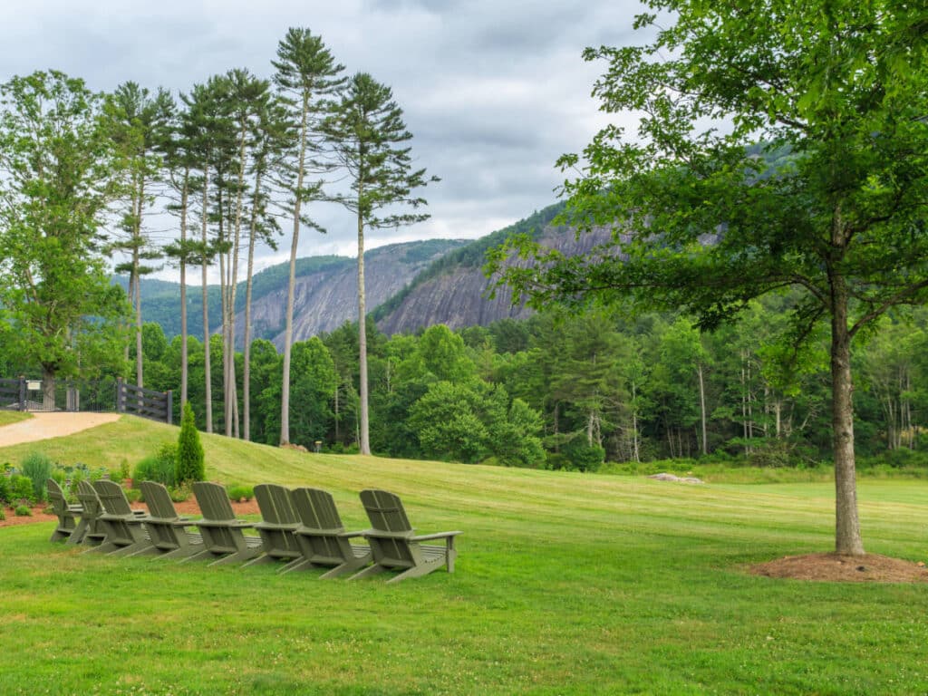 Scenic view at the Little Switzerland in North Carolina
