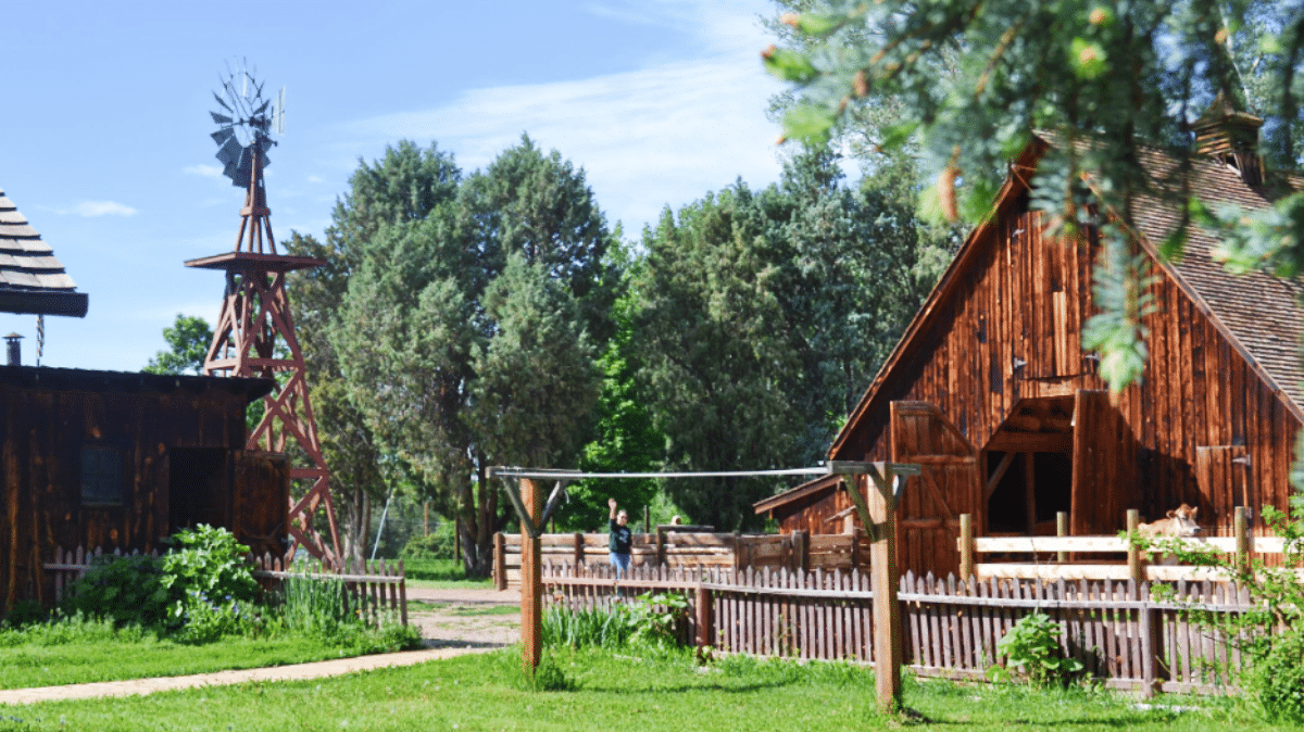 View at the Littleton Museum in Denver, Colorado
