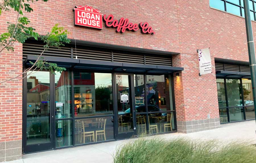 View of the Logan House from the outside