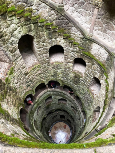 View inside the Initiation Well from above