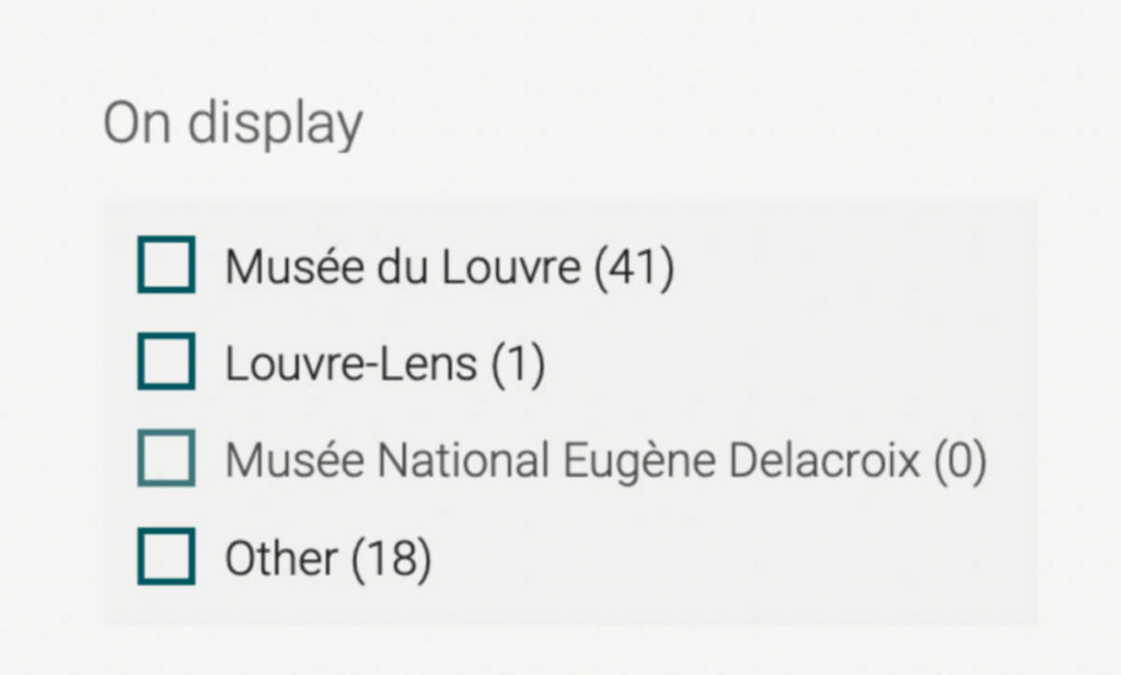 List of Louvre objects