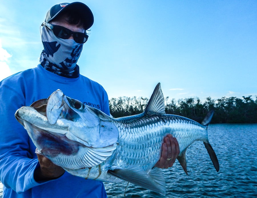 A man holding a huge fish