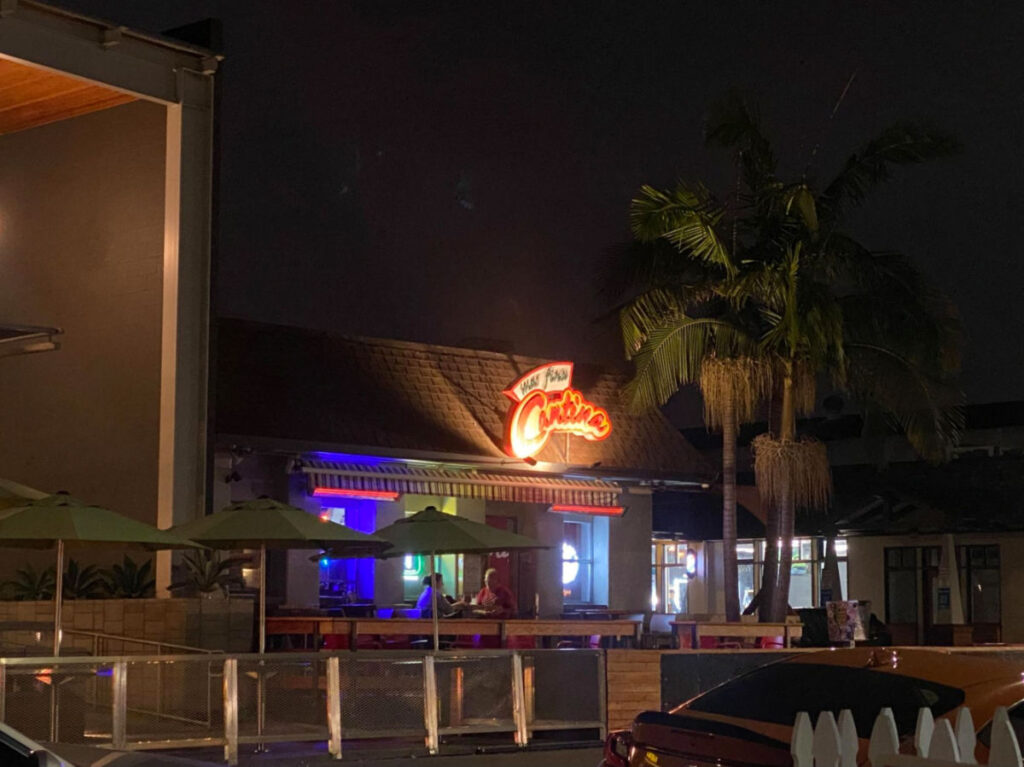 The view outside Mas Fina Cantina