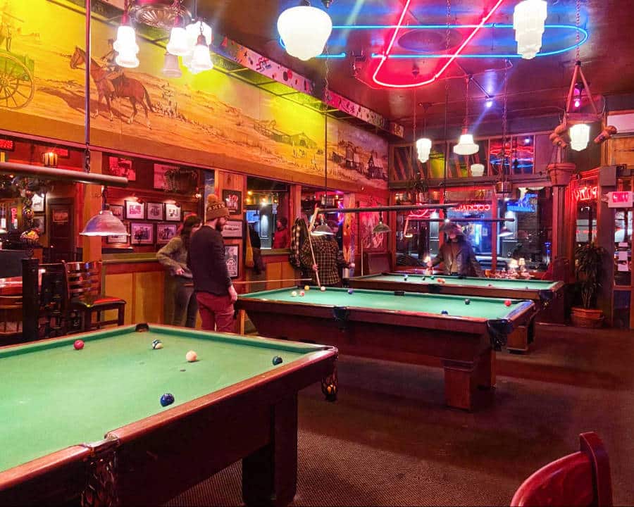 View of people having fun inside the McMenamins Tavern & Pool