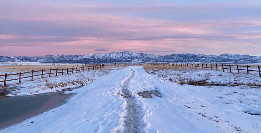 View on the way to Meadow Hot Springs