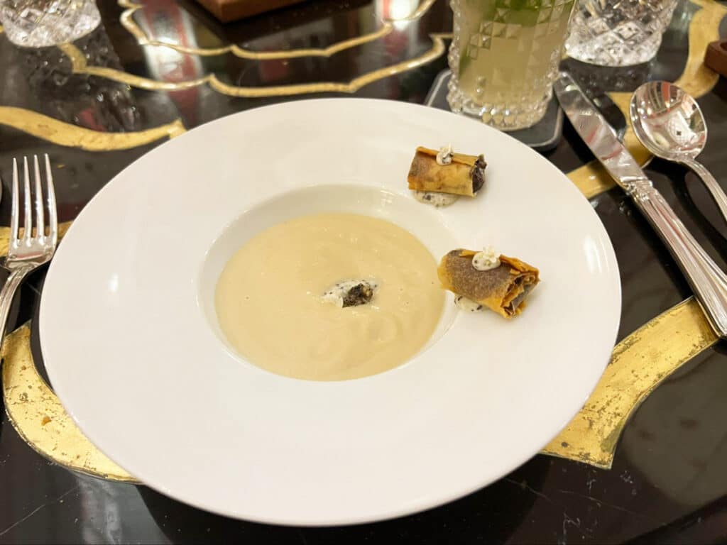 One of the foods served in Pink Pearl