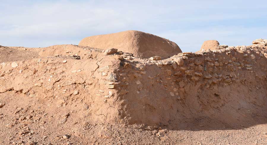 The Hohokam ruins in Mesa Grande Cultural Park