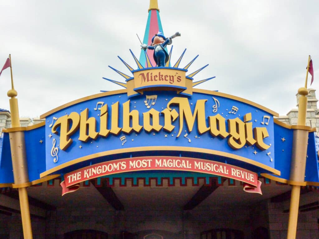 Exterior view of the Mickey’s PhilharMagic