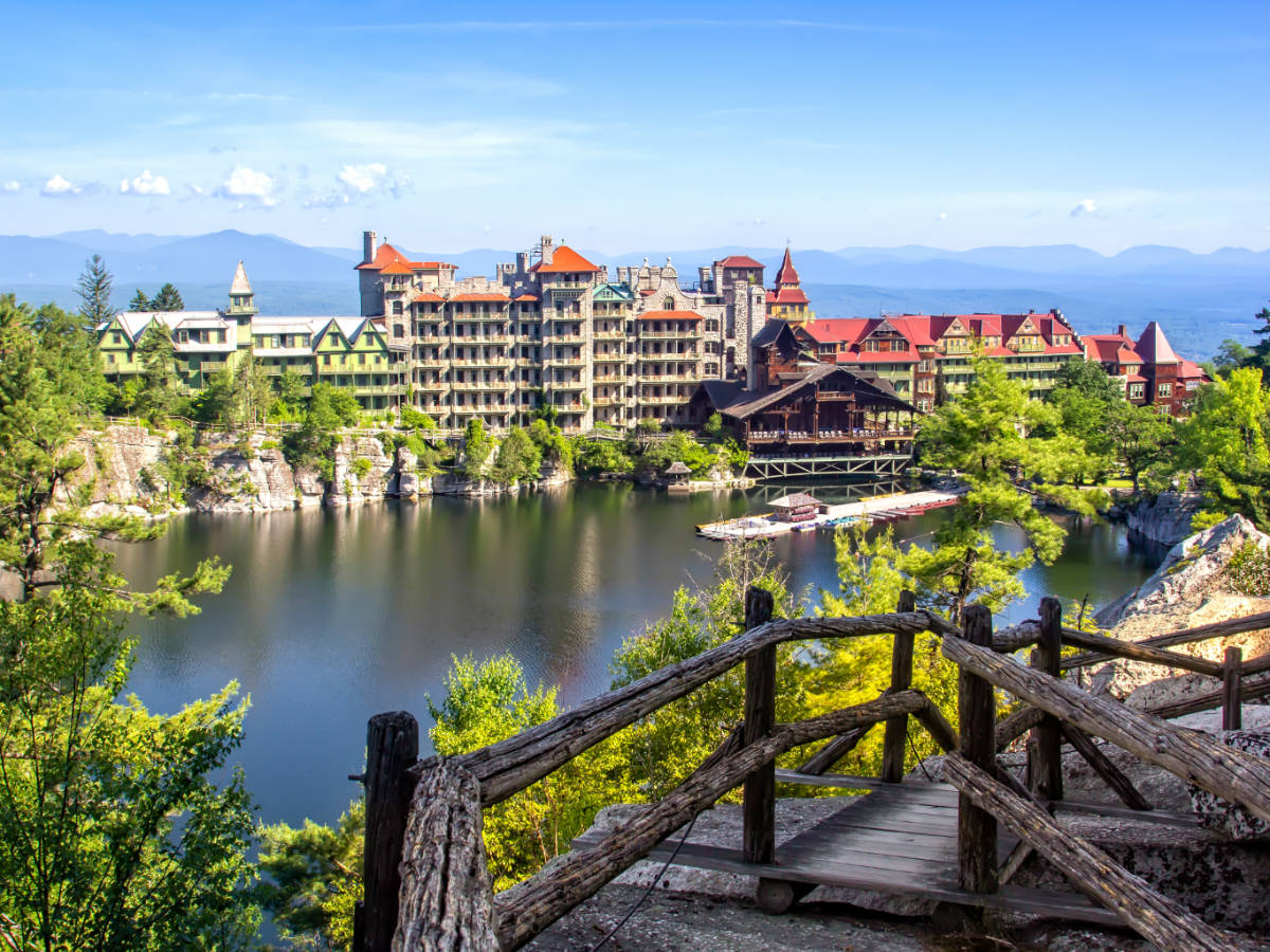 Scenic view at the Mohonk Mountain House