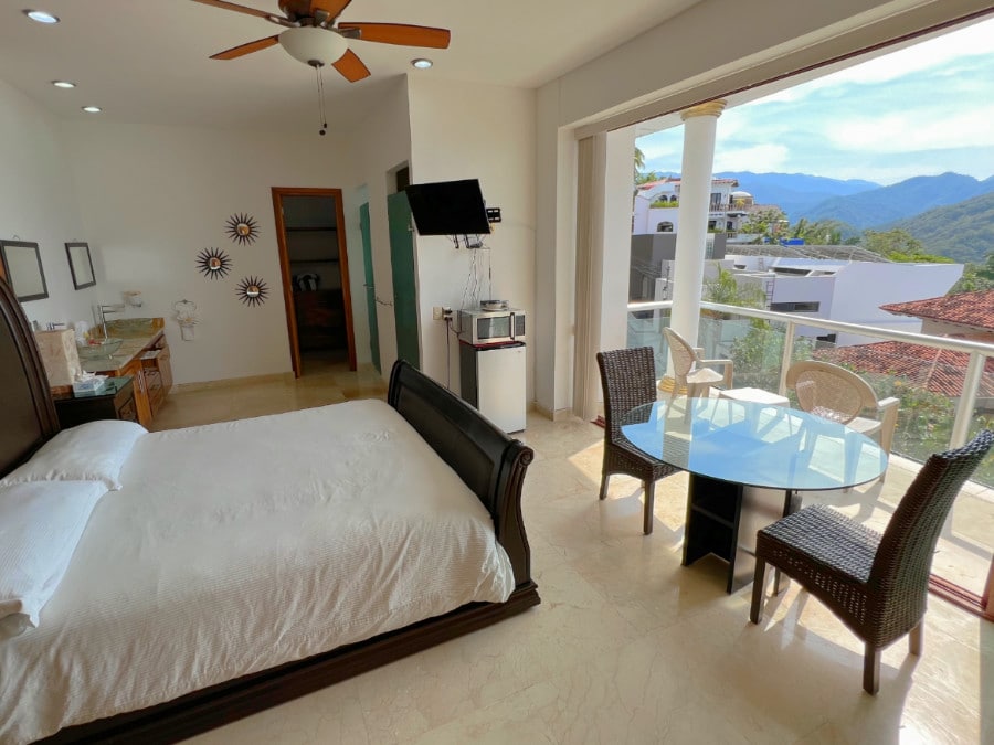 View of the bedroom in Mondavi Wellness Resort and Spa