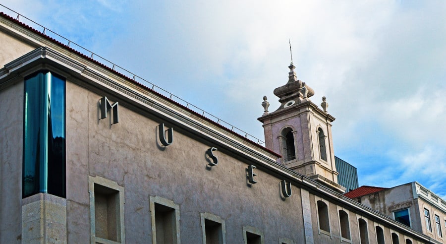 Façade of the Museum of Money in Lisbon