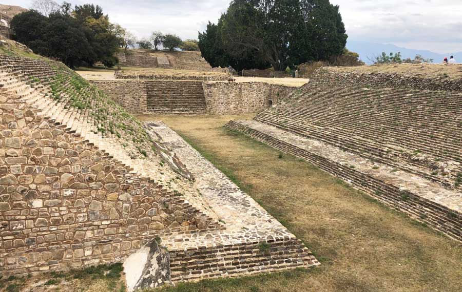 View from the Monte Alban ruins