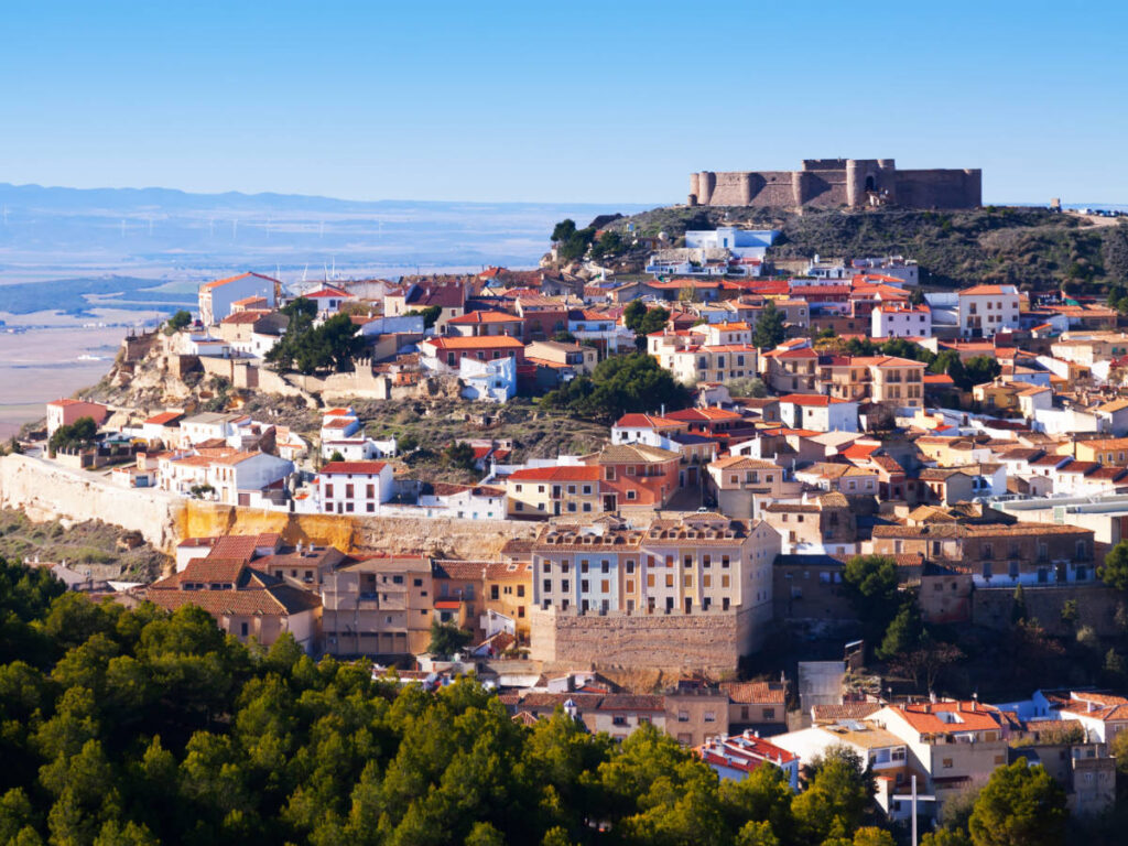 Overlooking view of Montes de Chinchilla