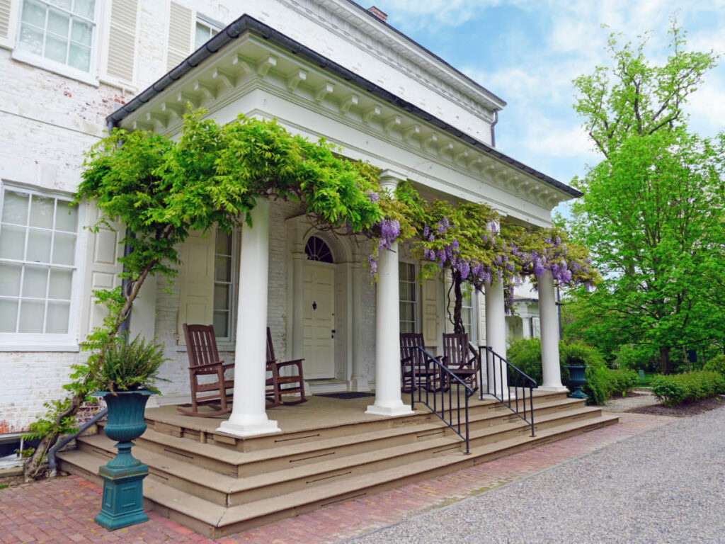 The Morven Museum & Garden from the outside