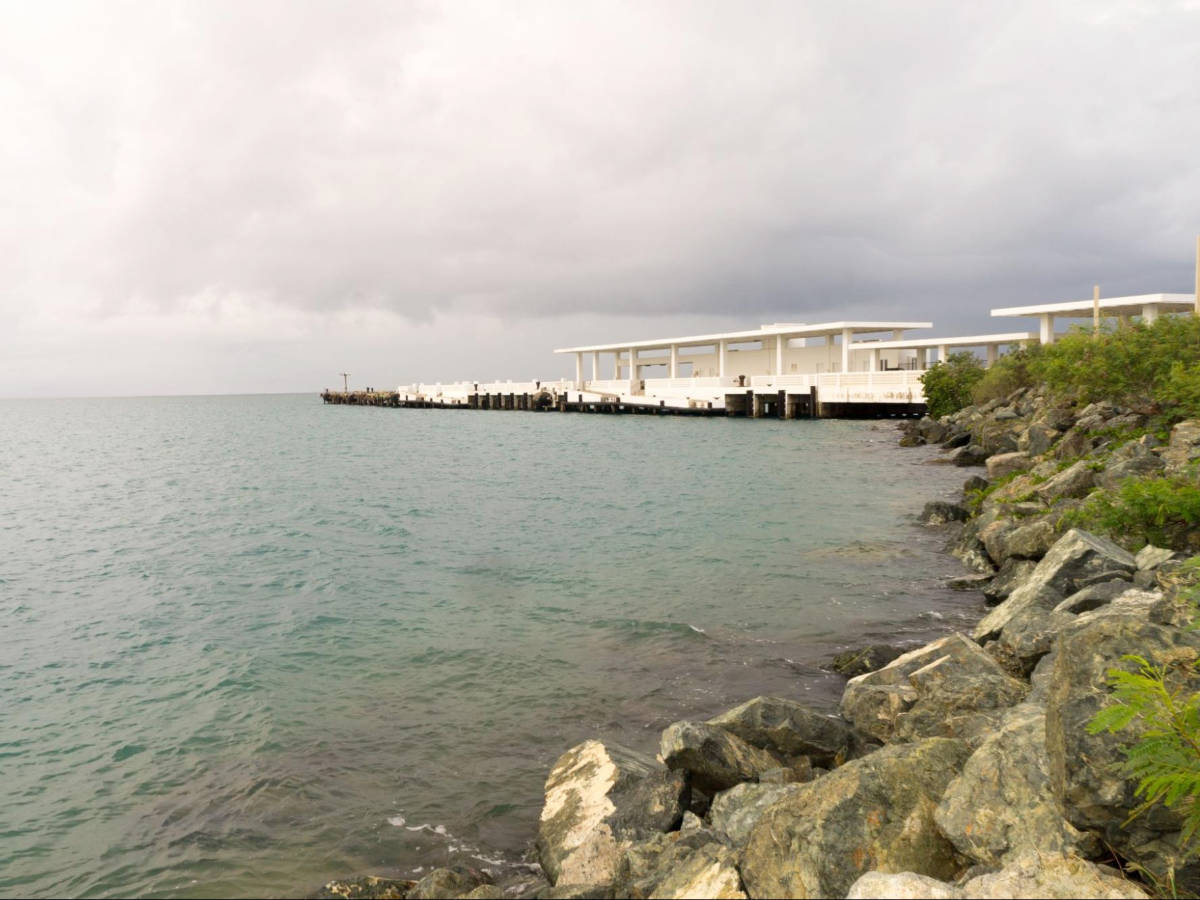View at the Mosquito Pier in Vieques