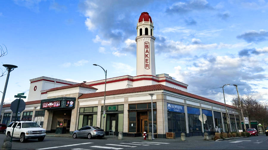 Exterior view of the Mount Baker Theater