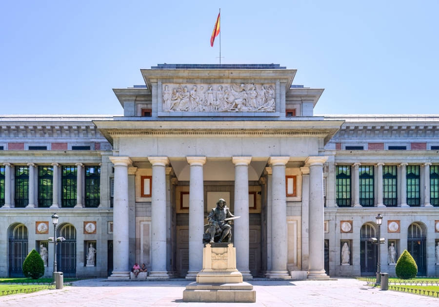 The Museo del Prado from the outside