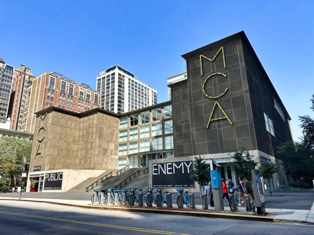 Exterior view of the Museum of Contemporary Art