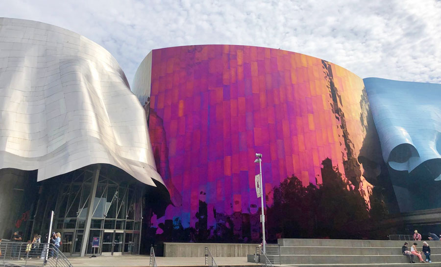 View of the Museum of Pop Culture from the outside