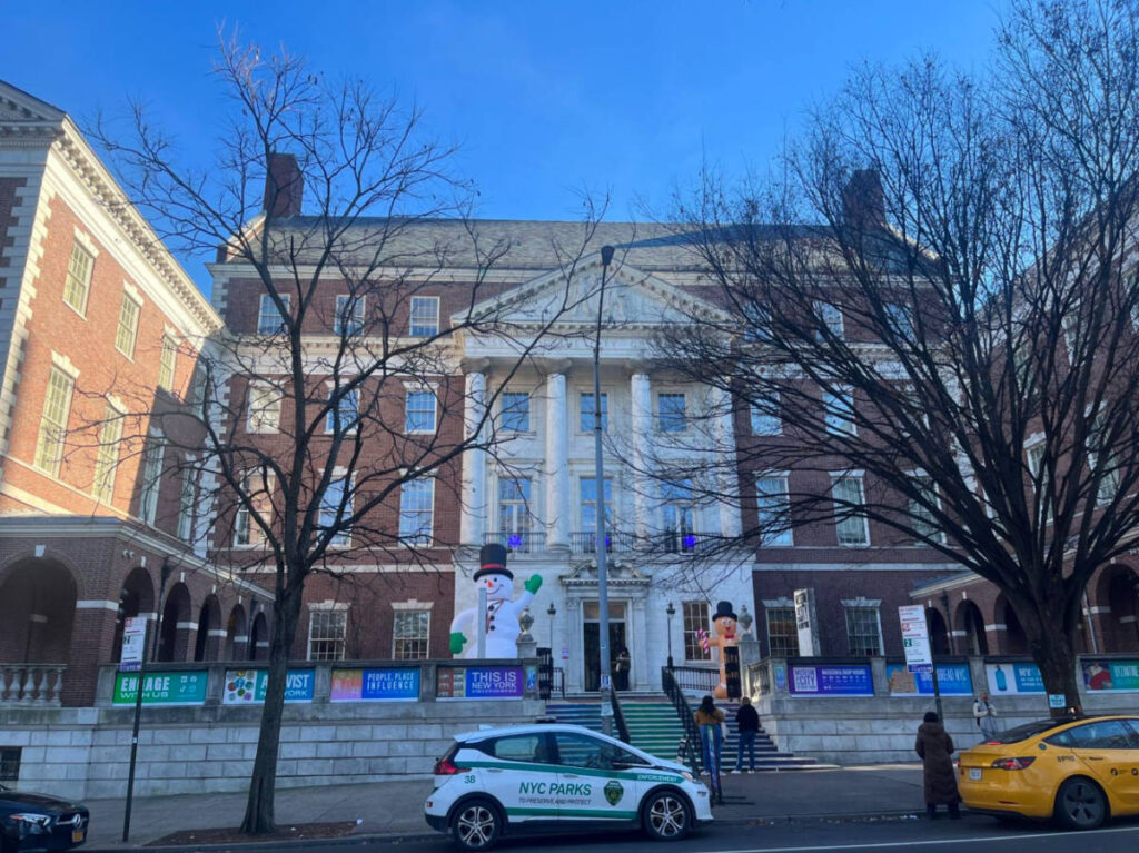 View outside Museum of The City of New York