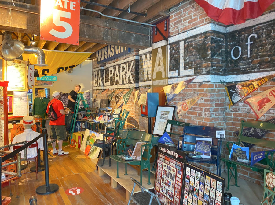 The Ballpark Wall of Fame at the National Ballpark Museum