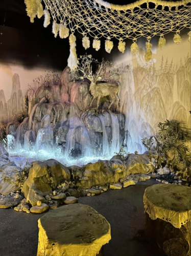 The nature-inspired display at Prismajic