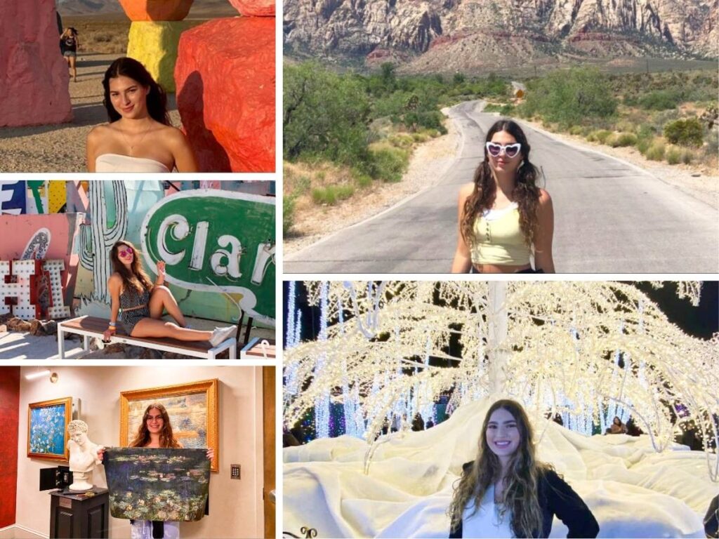 A photo collage of Nevada writer