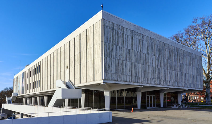 The New Jersey State Museum  from the outside
