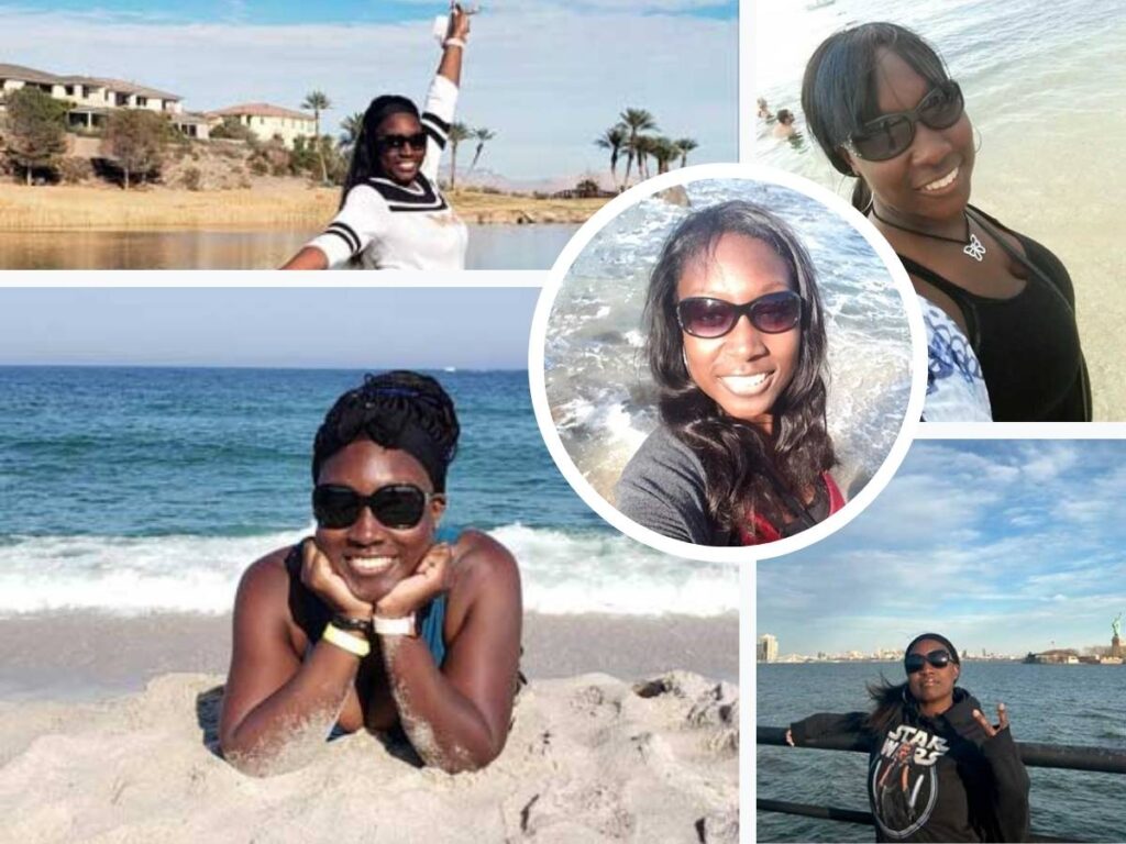 A photo collage of New Jersey writer