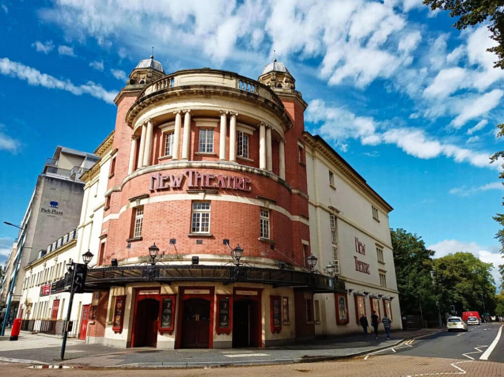 Exterior view of the New Theatre