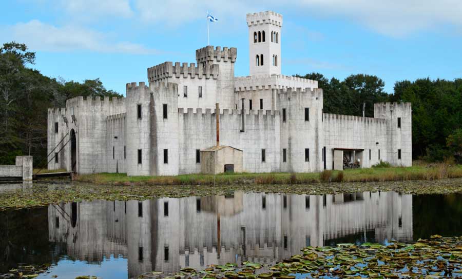 The Newman’s Castle Fortress from the outside in Bellville