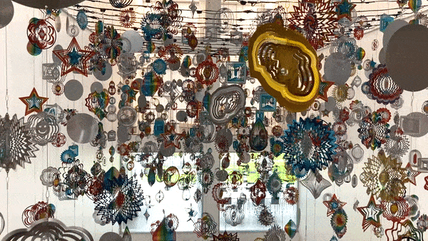 The installation part of artist Nick Cave’s Forothermore exhibit