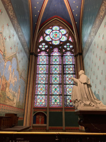 One of the chapels in Notre Dame Cathedral