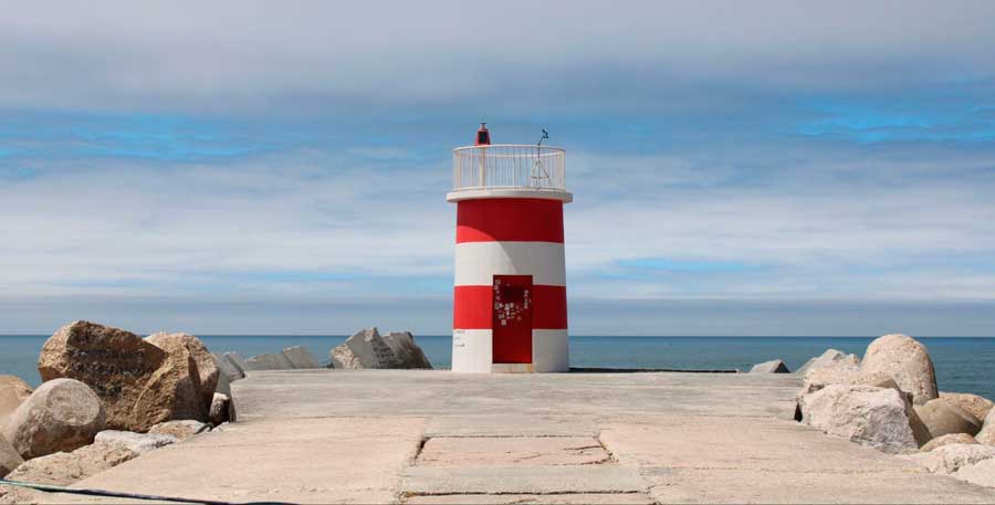 View of an ocean in Portugal