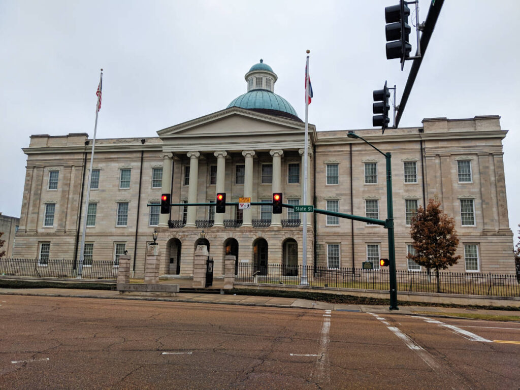 The Old Capitol Museum building from the outside