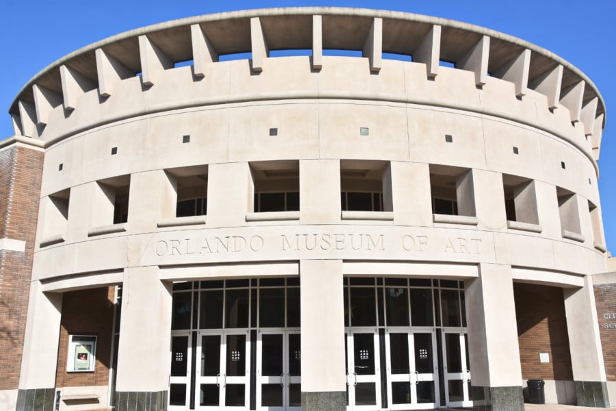 Exterior view of the Orlando Museum of Art