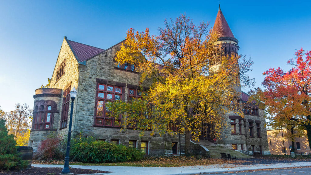 The Orton Geological Museum from the outside