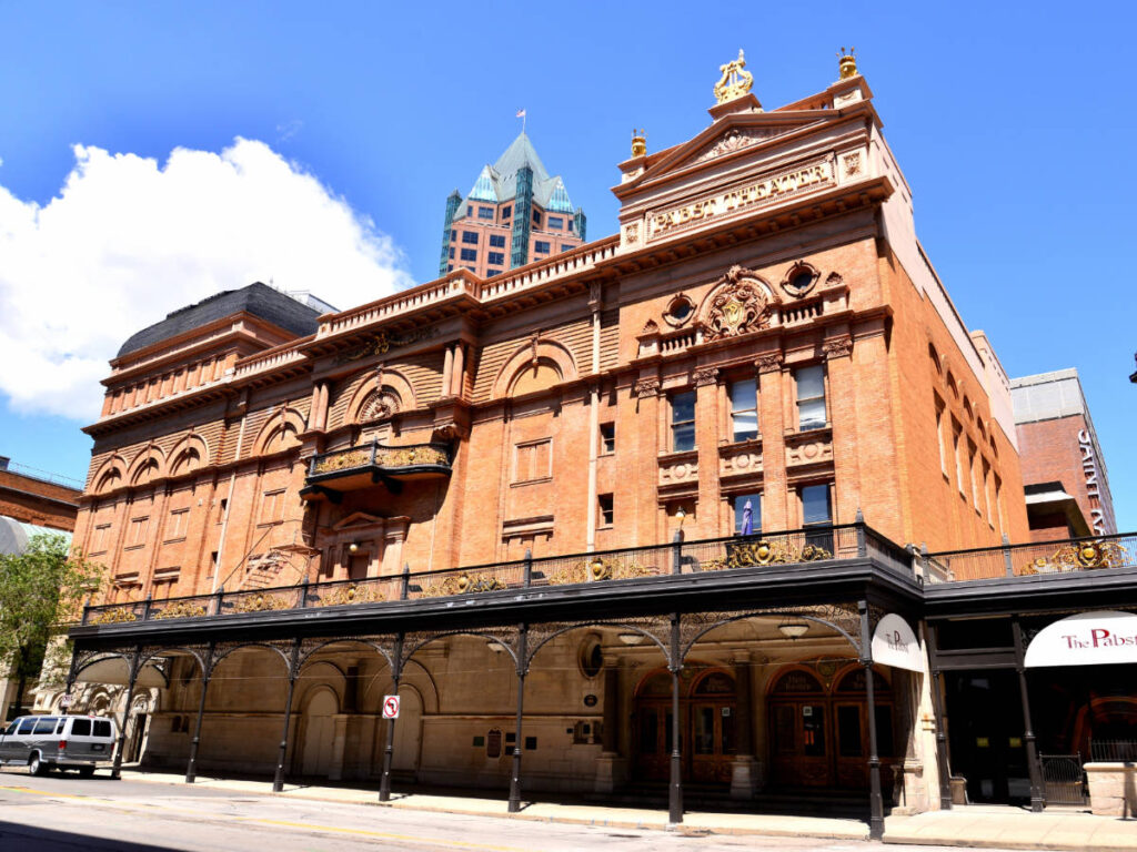 The Pabst Theater building from the outside